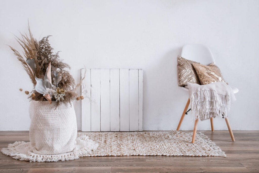 persianas venecianas de madera para estilo escandinavo